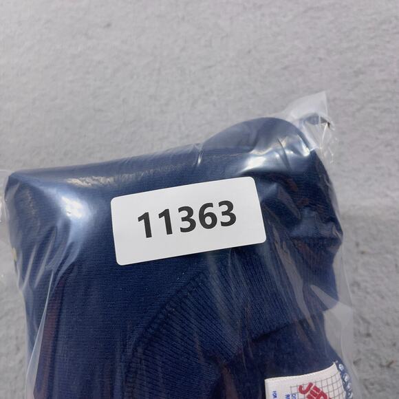 Vintage Sweatshirt Adult‎ XL Blue Nautical Embroidered Pullover USA Made 80s - Picture 10 of 10